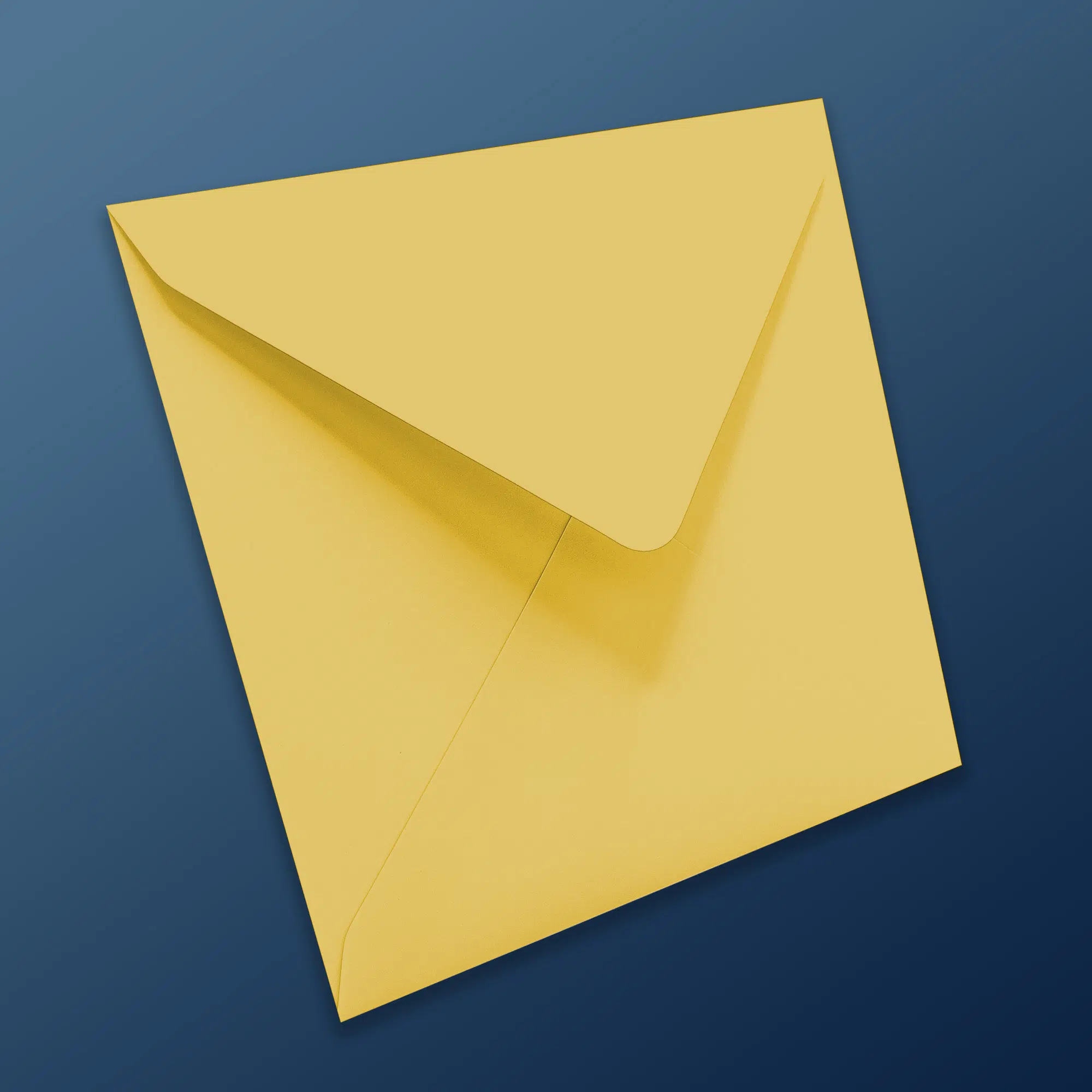 130mm Square Mustard Envelopes (100gsm) 4 SQ-mustard_Envelope_Gradient