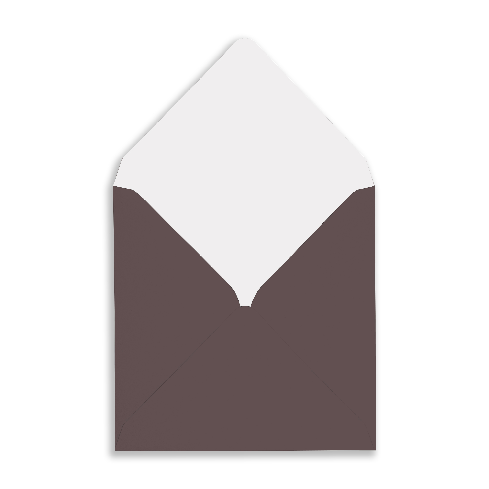 130mm Square Chocolate Envelopes (100gsm) 2 Square-Chocolate_Envelope_Open