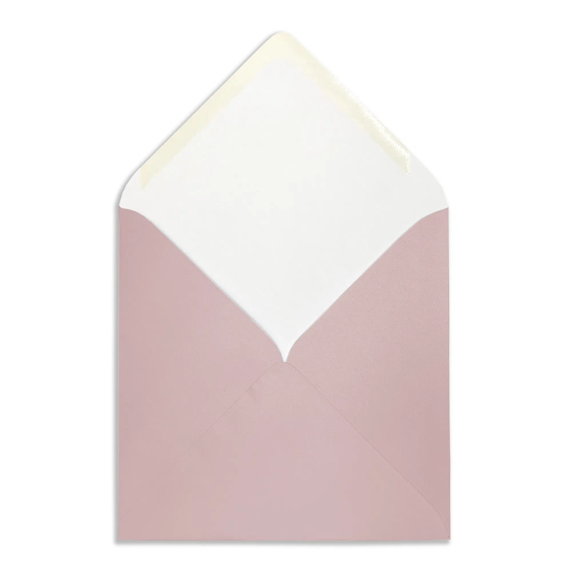 164mm Square Pearlescent Rose Gold Envelopes (100gsm) 2 rose_gold_square_pearlescent_envelopes_open_flap