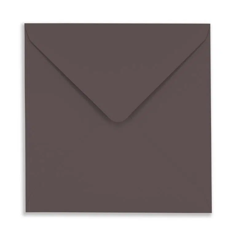 130mm Square Chocolate Envelopes