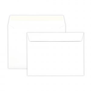 127mm x 190mm White Peel & Seal Wallet Envelopes