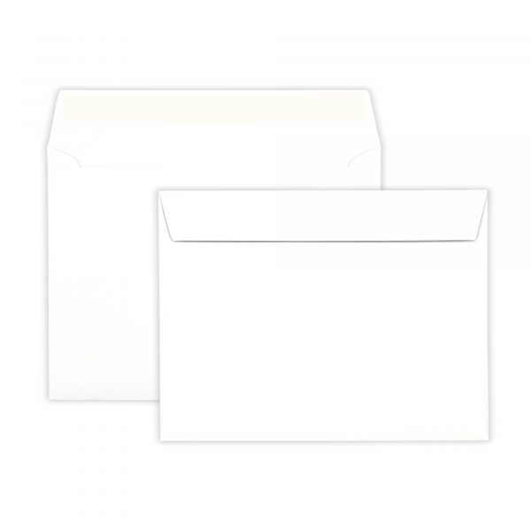127mm x 190mm White Peel & Seal Wallet Envelopes