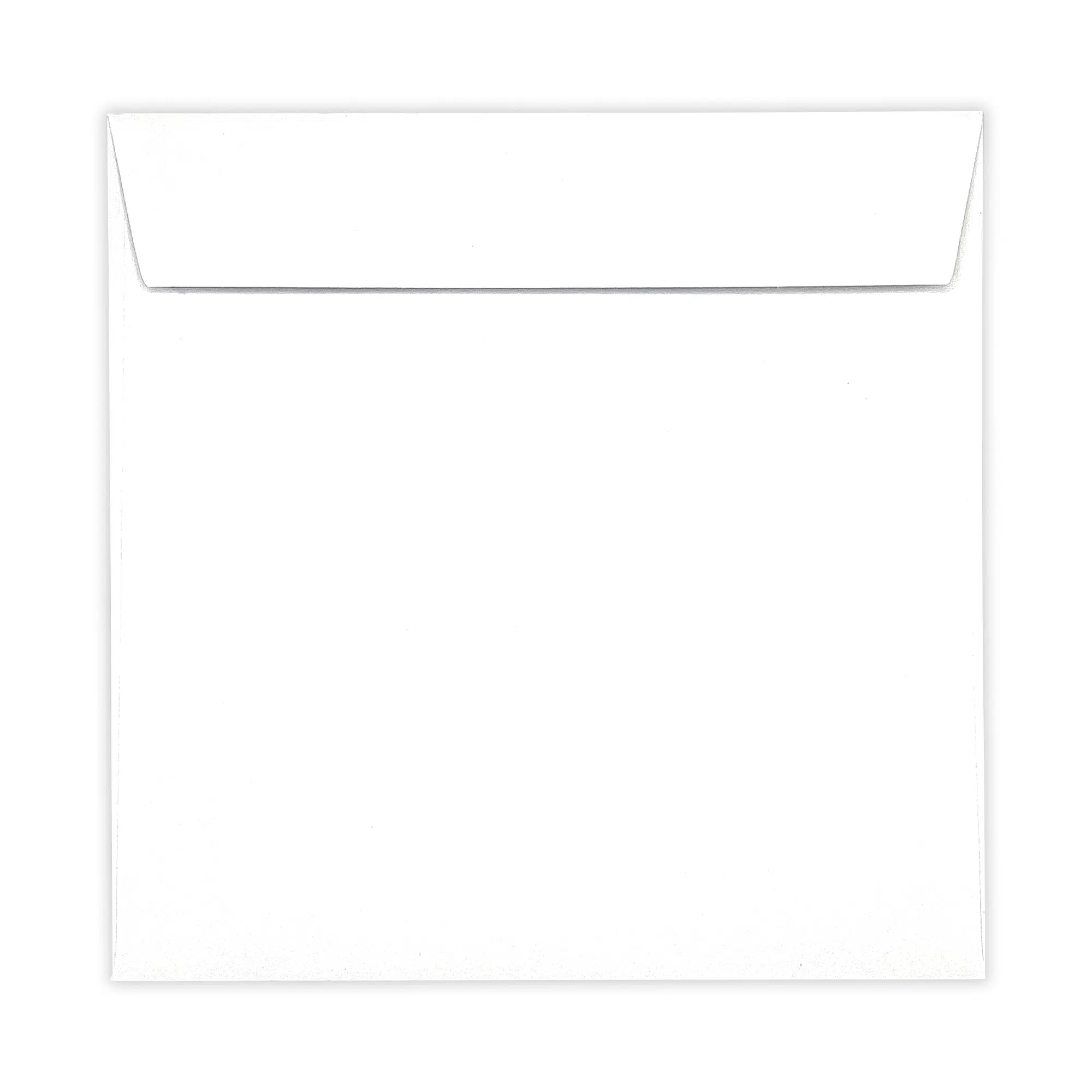 160mm Square White Peel & Seal Wallet Envelopes (100gsm) 4 White_Square_gummed_Wallet_Envelopes-flap-closed