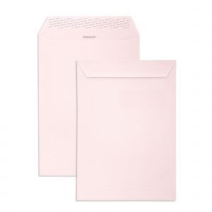 C4 Baby Pink Peel & Seal Pocket Envelopes