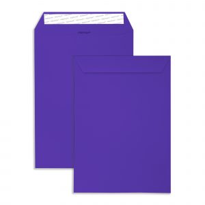 C4 Blackcurrant Peel & Seal Pocket Envelopes