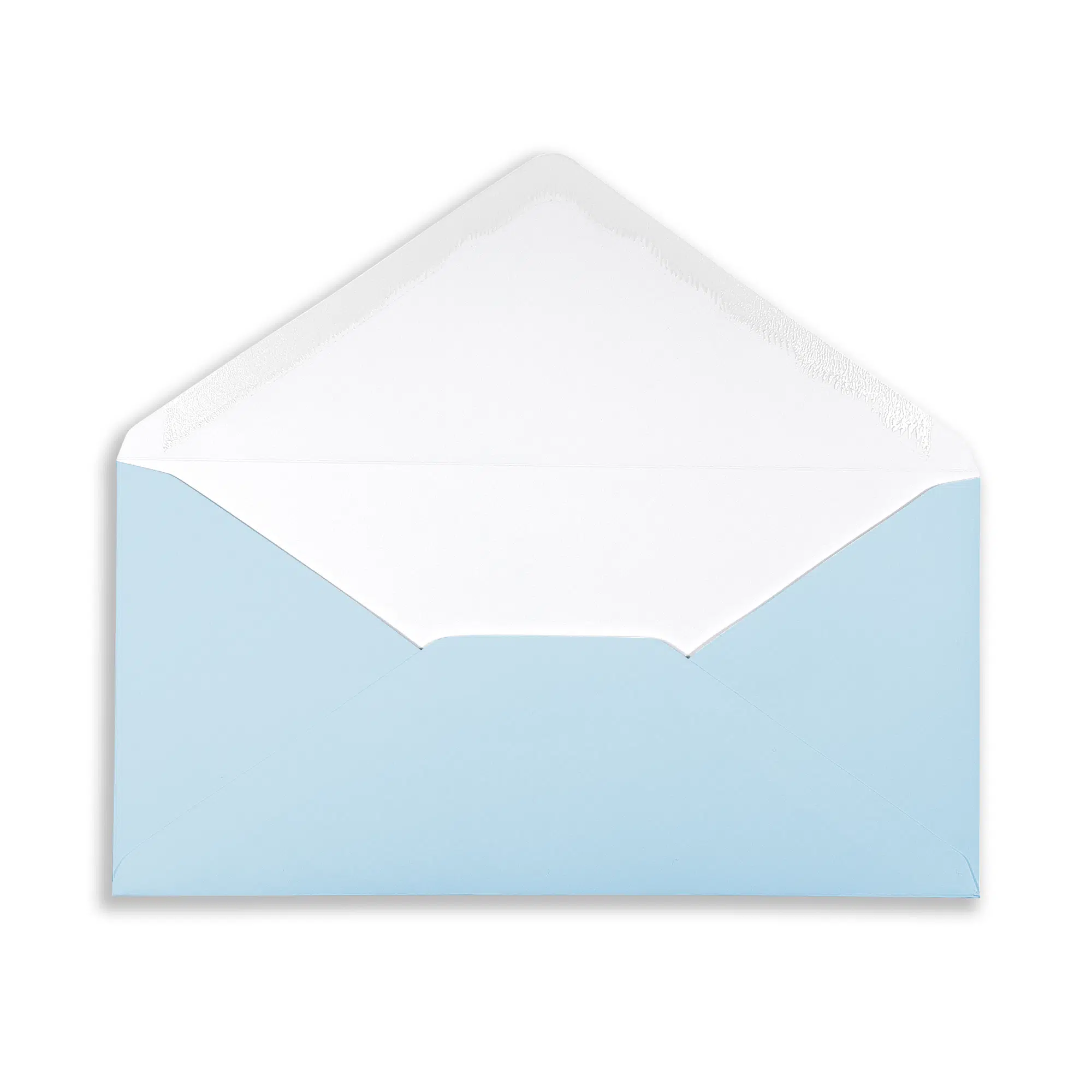 DL (110mm x 220mm) Baby Blue Envelopes (100gsm) 2 dl-baby-blue-envelopes-open-flap