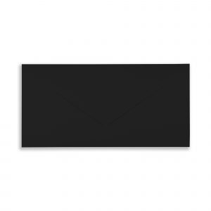 DL (110mm x 220mm) Black Envelopes