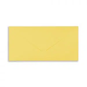 DL (110mm x 220mm) Canary Yellow Envelopes (100gsm) 18 DL (110mm x 220mm) Canary Yellow Envelopes