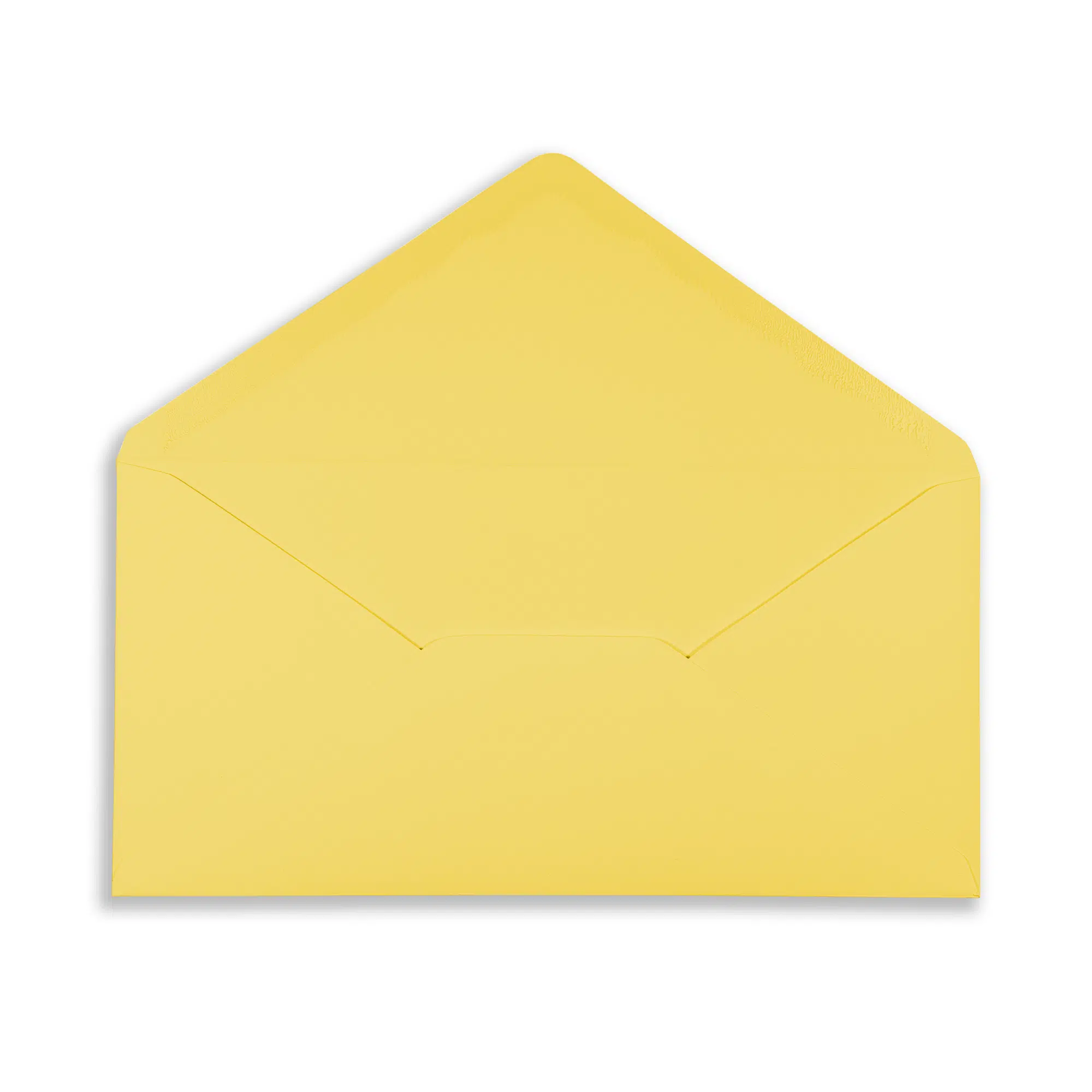 DL (110mm x 220mm) Canary Yellow Envelopes (100gsm) 2 dl-canary-yellow-envelopes-flap-open