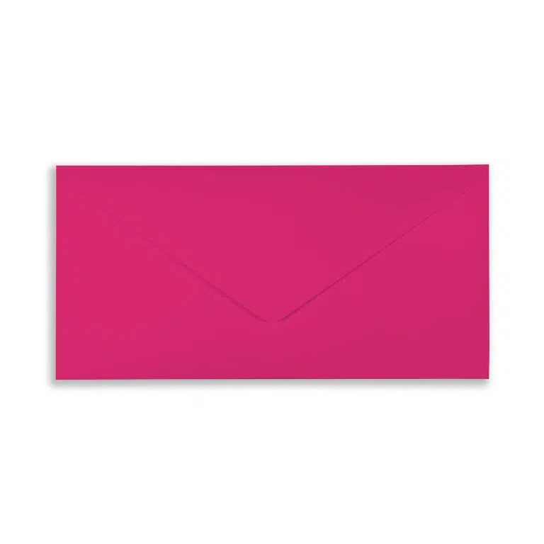 DL (110mm x 220mm) Fuchsia Envelopes