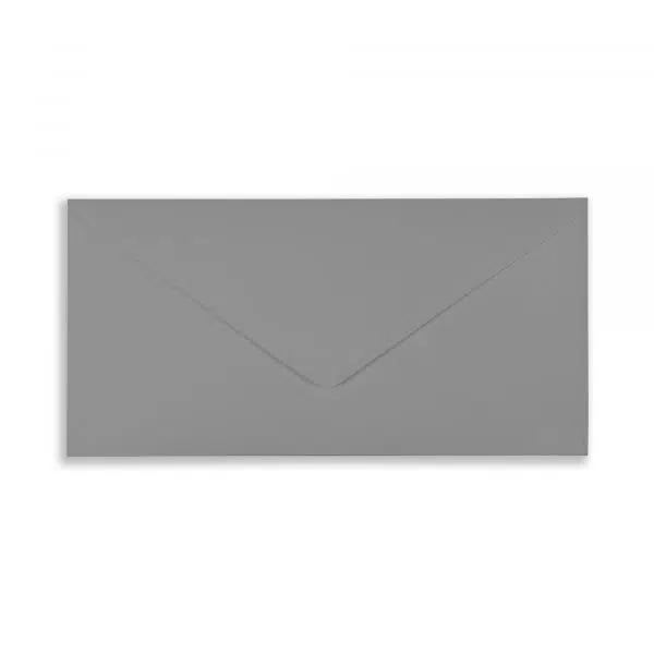 dl-gunpowder-envelopes DL (110mm x 220mm) Gunpowder Grey Envelopes