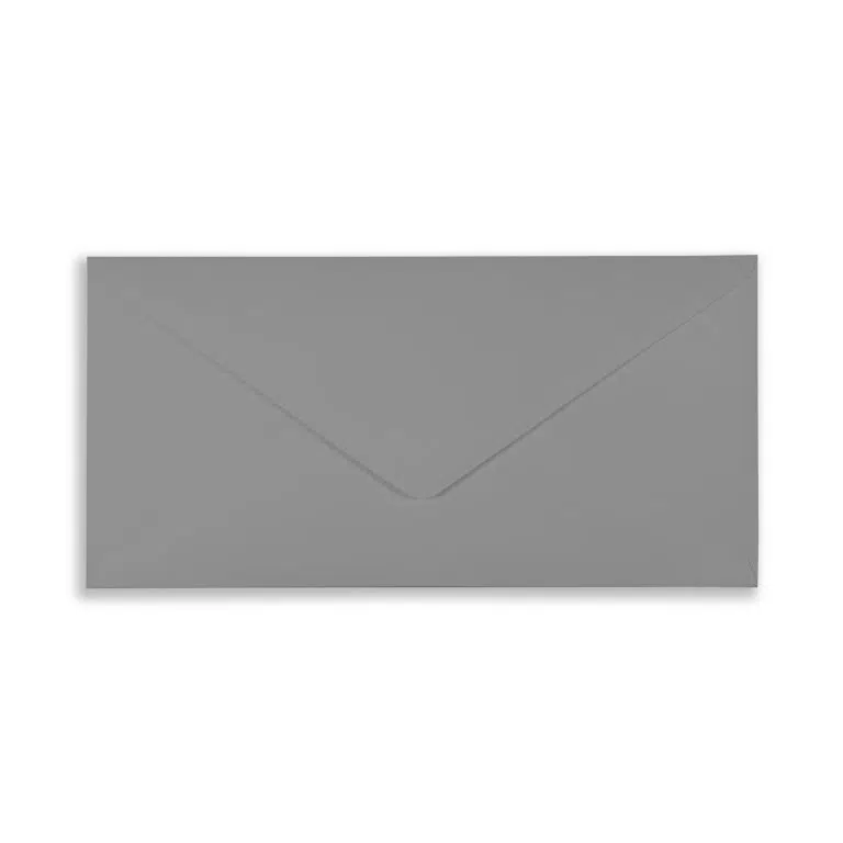 DL (110mm x 220mm) Gunpowder Grey Envelopes