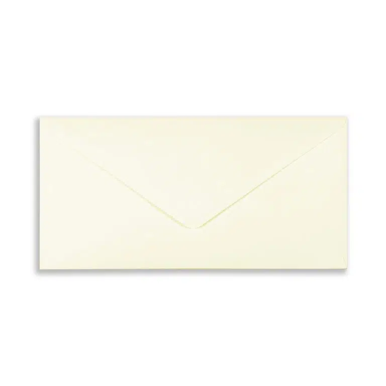 DL (110mm x 220mm) Ivory Envelopes