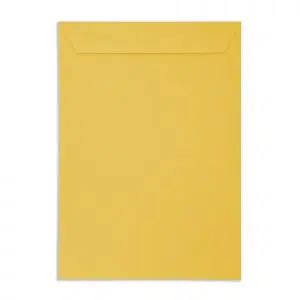 C4 Egg Yellow Peel & Seal Pocket Envelopes (120gsm) - View 4