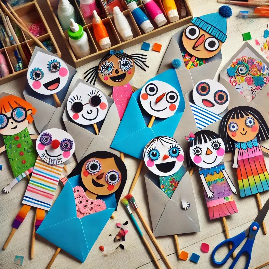 Envelope Puppets