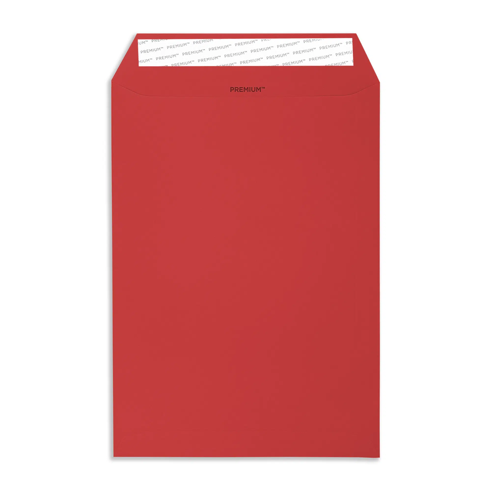 C4 Pillar Box Red Peel & Seal Pocket Envelopes (120gsm) 2 pillar-box-red-c4-pocket-envelopes-flap-open