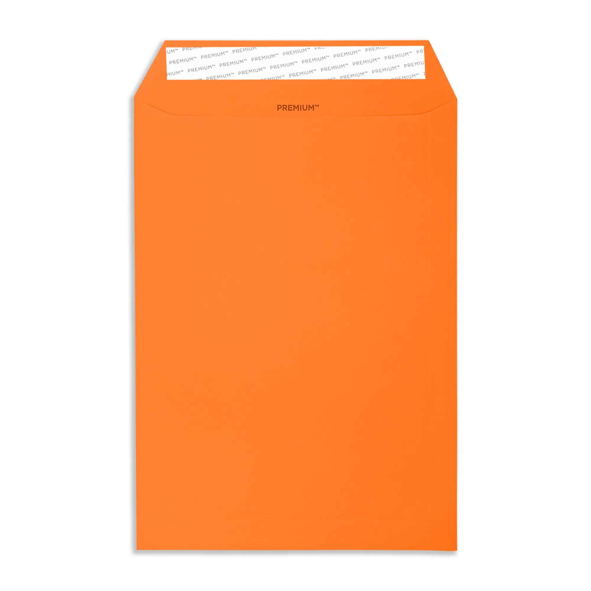 C4 Pumpkin Orange Peel & Seal Pocket Envelopes (120gsm) 2 pumpkin-orange-c4-pocket-envelopes-flap-open