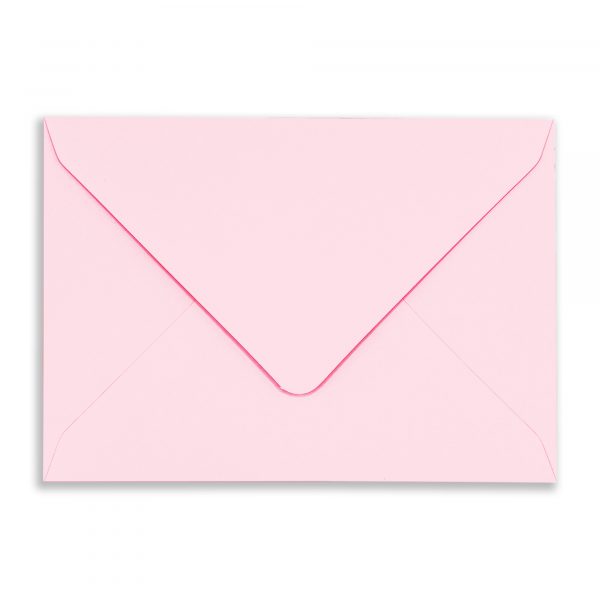 133mm x 184mm Baby Pink Envelopes