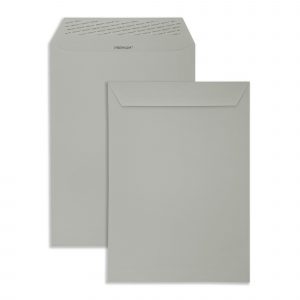 C4 Storm Grey Peel & Seal Pocket Envelopes