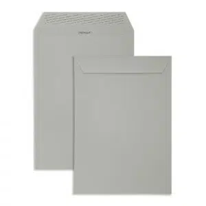 C4 Storm Grey Peel & Seal Pocket Envelopes (120gsm) 9 C4 Storm Grey Peel & Seal Pocket Envelopes