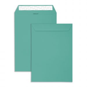 C4 Teal Peel & Seal Pocket Envelopes