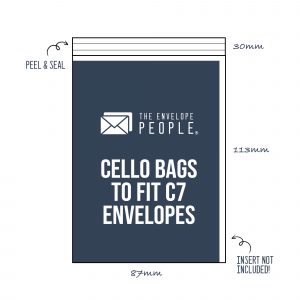 Cello Bags to Fit C7 Envelopes