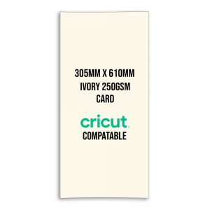 305mm x 610mm Ivory 250gsm Card Pack of 40 Sheets