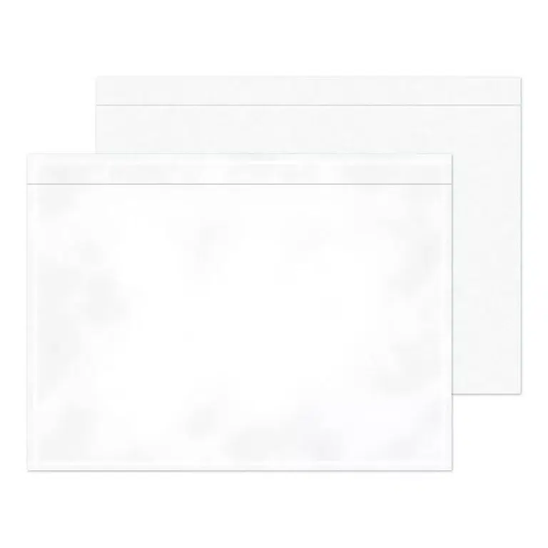 A6 Plain Peel & Seal Documents Enclosed Wallet