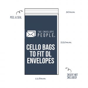 Cello Bags to Fit DL Envelopes