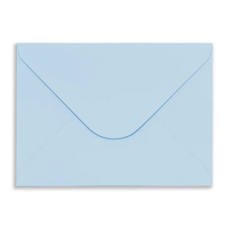 152mm x 216mm Baby Blue Envelopes (100gsm)