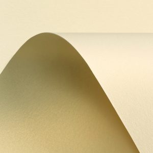 Curious Metallics 300gsm Double-Sided Card - White Gold
