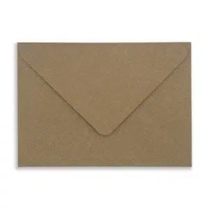 C7 Ribbed Kraft Envelopes (100gsm) 7 C6 Ribbed Kraft Envelopes