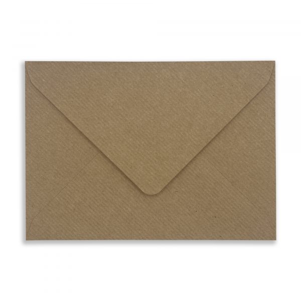 C6 Ribbed Kraft Envelopes