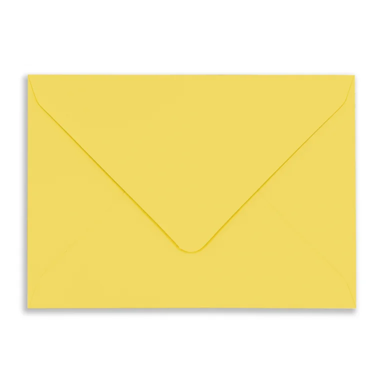 C6 Sunflower Yellow Envelopes