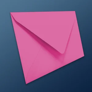 125mm x 175mm Fuchsia Envelopes (120gsm) - View 3