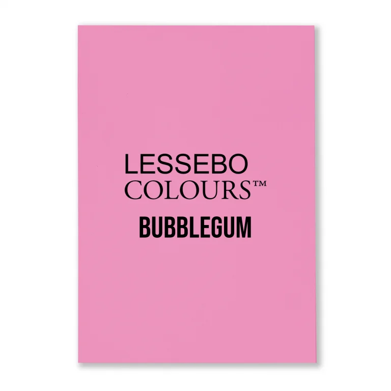 Bubblegum Lessebo Card - 300gsm