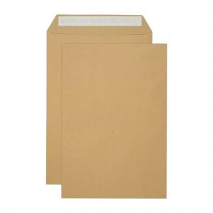 c4 manilla peel seal pocket envelopes 115gsm