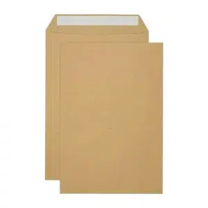 C4 Manilla Peel & Seal Pocket Envelopes (115gsm) 1 c4 manilla peel seal pocket envelopes 115gsm