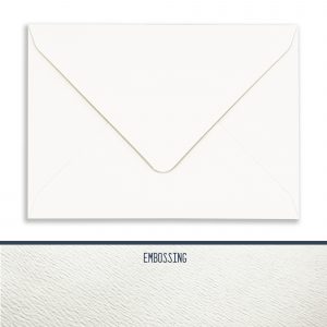 125mm x 175mm Accent Antique Alabaster Embossed Envelopes
