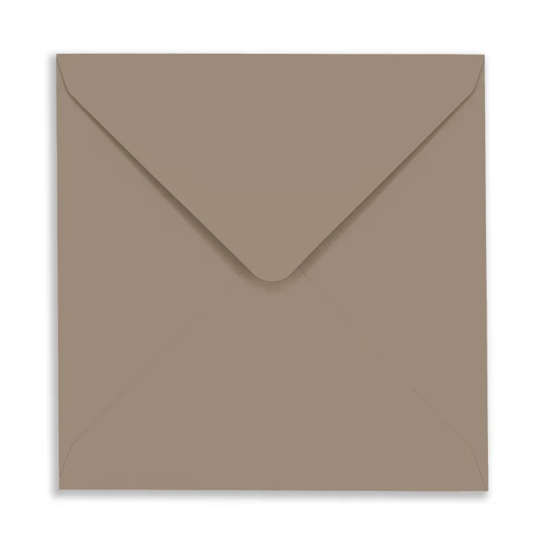 155mm Square Shiitake Envelopes (120gsm)