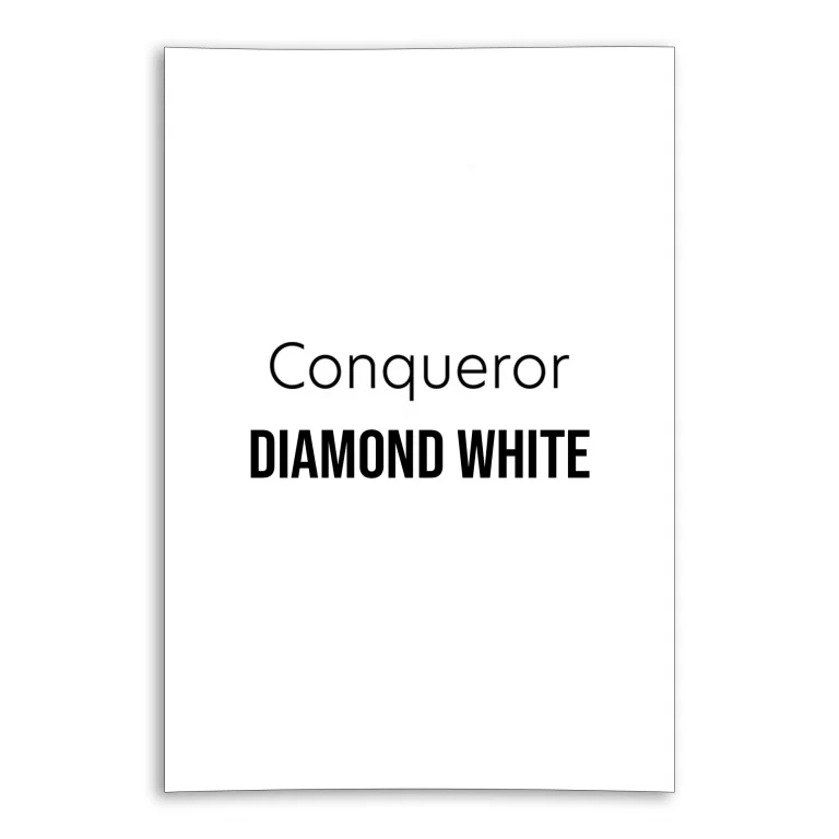 Conqueror CX22 Unwatermarked Card - Diamond White