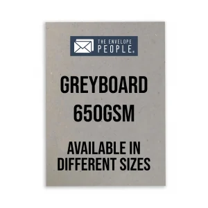 Greyboard - Various Sizes - 650gsm