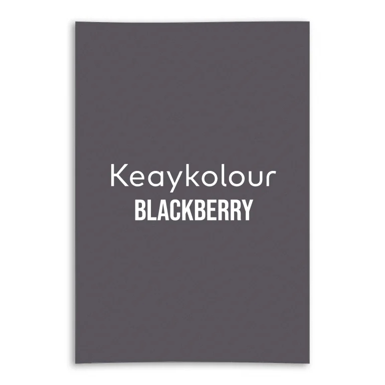 Keaykolour Card - Blackberry