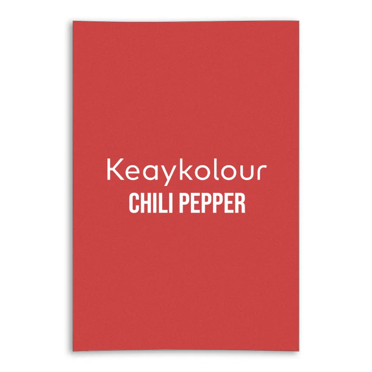Keaykolour Card - Chili Pepper