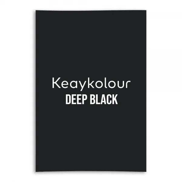 Keaykolour Card - Deep Black
