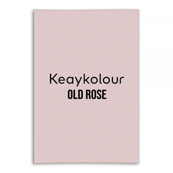 Keaykolour Card - Old Rose