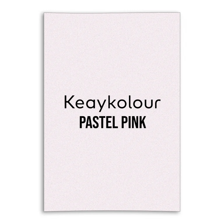 Keaykolour Card - Pastel Pink