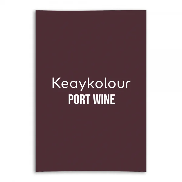 Keaykolour Card - Port Wine