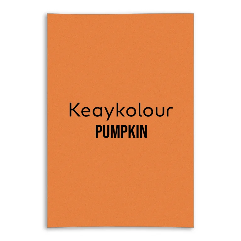 Keaykolour Card - Pumpkin