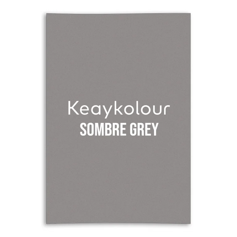 Keaykolour Card - Sombre Grey